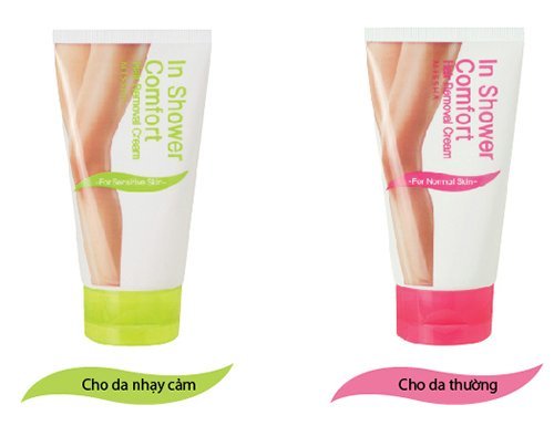 kem tay long missha in shower comfort hair removal cream