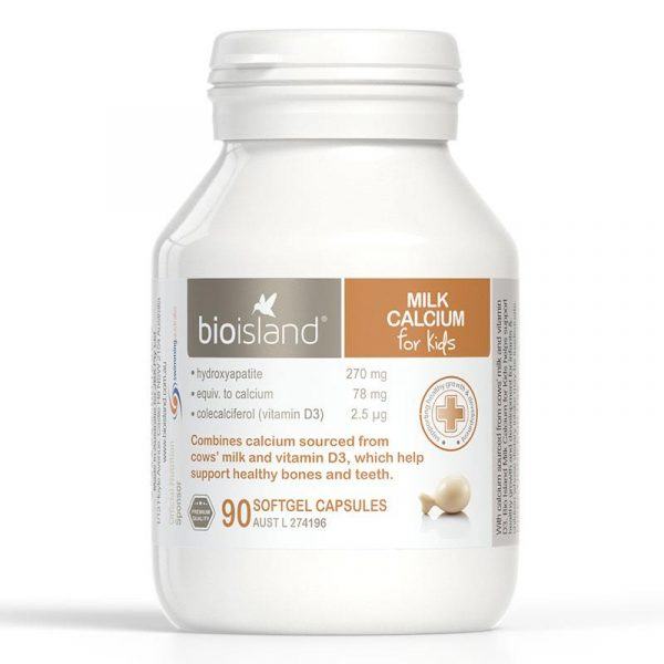 Bio island milk calcium for kids%E2%80%93 S%E1%BB%AFa b%E1%BB%95 sung canxi cho tr%E1%BA%BB nh%E1%BB%8F
