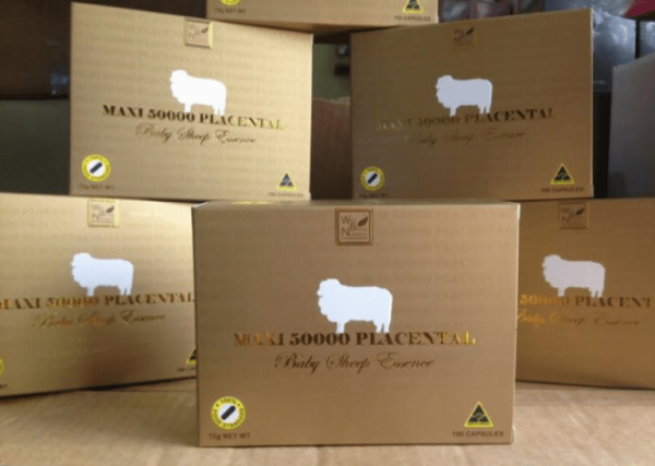 Sử dụng viên uống nhau thai cừu Maxi 50000 Placental hàng ngày sau bữa ăn