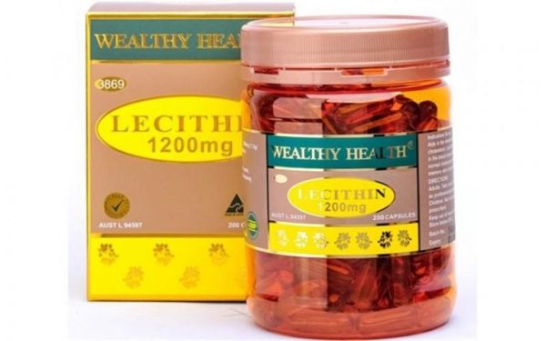 Tinh chất mầm đậu nành Leicithin Wealthyhealth của Úc