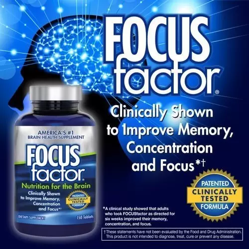 Focus Factor cung cấp dưỡng chất giúp cho hệ thần kinh hoạt động tốt