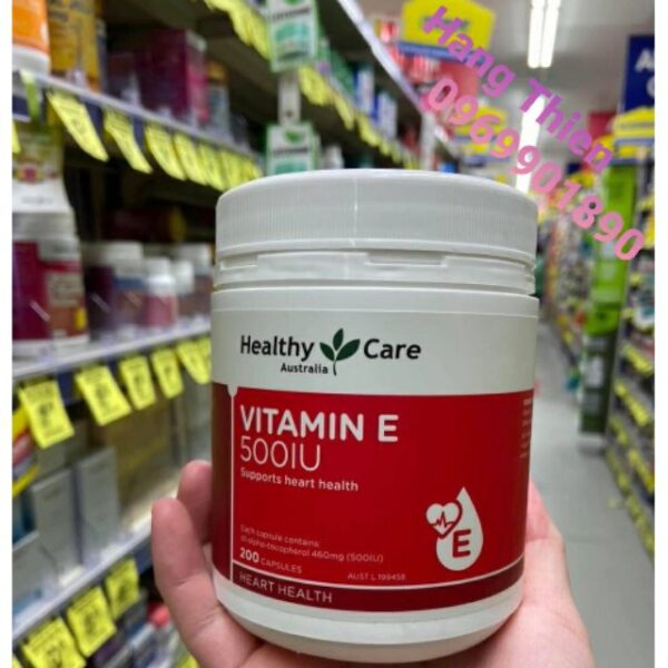 Healthy Care Vitamin E 500IU 1
