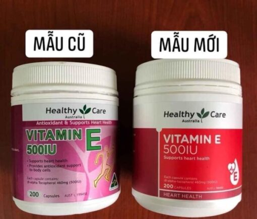 Healthy Care Vitamin E 500IU 4