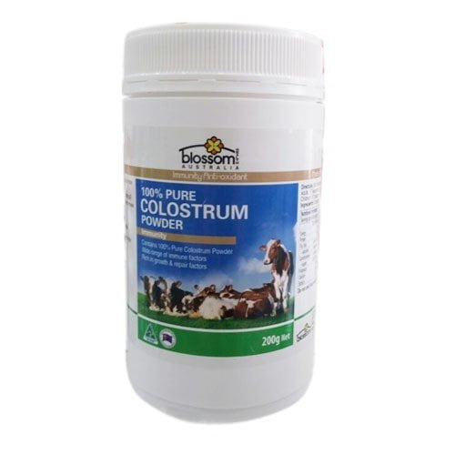 Sản phẩm sữa bò non Blossom Colostrum Powder của Úc