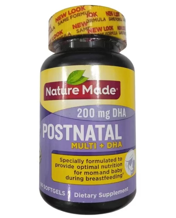 Nature Made Postnatal Multi DHA mẫu mới 5