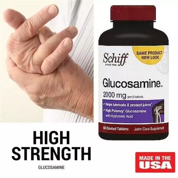 Schiff Glucosamine 2000mg Plus Vitamin D3 do hãng Schiff sản
