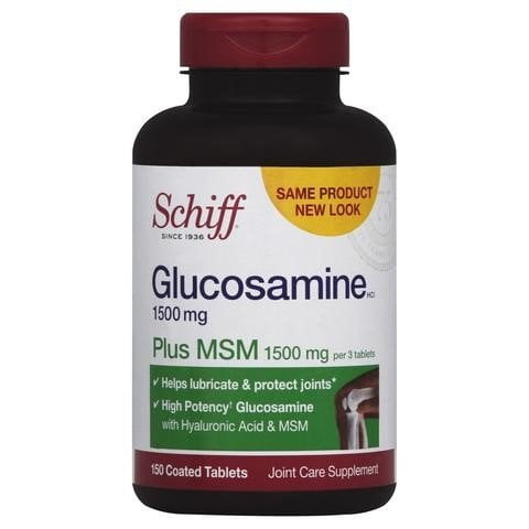 Sản phẩm Schiff Glucosamine Plus MSM 1500mg