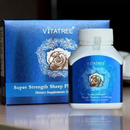 Sản phẩm nhau thai cừu Vitatree Super Strength Sheep Placenta