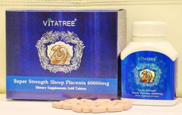 Vitatree Super Strength Sheep Placenta đem đến nguồn protein và vitamin dồi dào