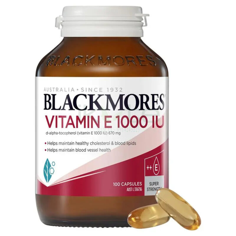 Blackmores Natural Vitamin E 1000IU iKute