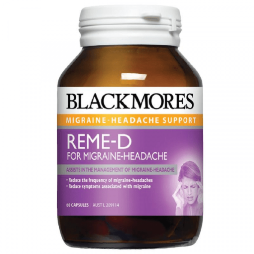 Blackmores Reme D được xem là thần dược trị đau đầu đau tiền đình số 1 tại Úc