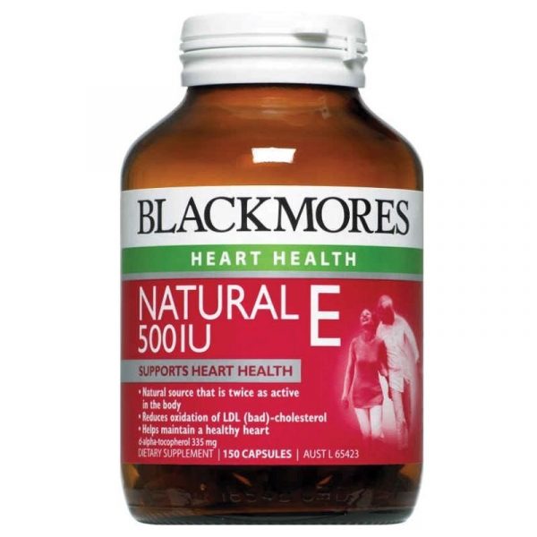 Sản phẩm Blackmores Natural Vitamin E 1000IU 100 Viên