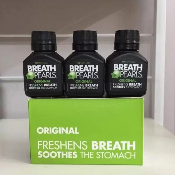 Trong Breath Pearls không chứa đường chất bảo quản và hương liệu
