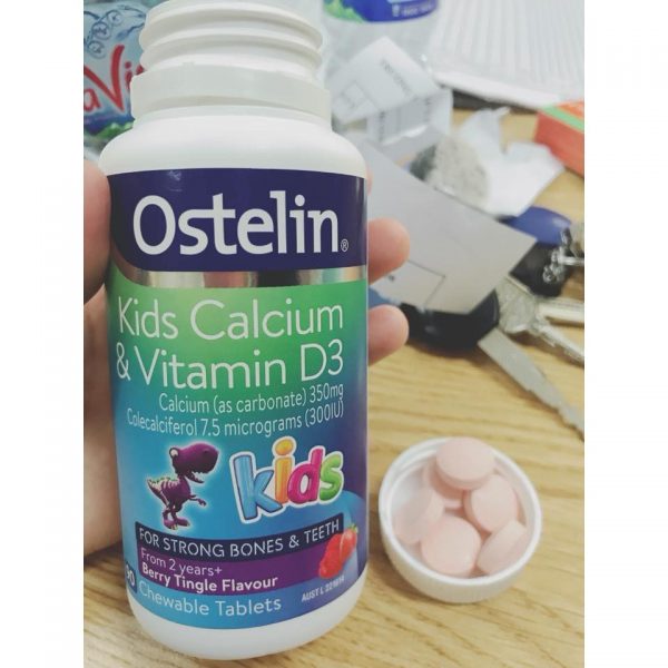 Vitamin D Calcium Ostelin Kids 3