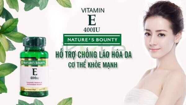Vitamin E 400 IU Natures Bounty ikute.vn