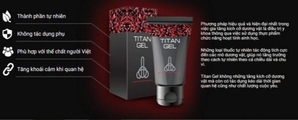 1 hộp gel titan dùng được bao lâu?