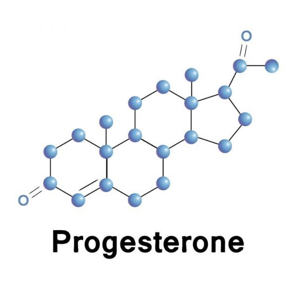 Hình ảnh phân tử progesterone