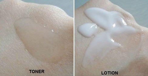 Phân biệt lotion và toner khi chăm sóc da