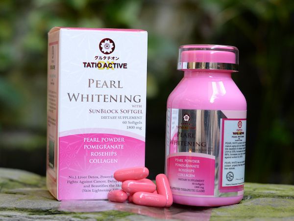 Viên uống trắng da Ngọc Trai Tatiomax Active Pearl Whitening