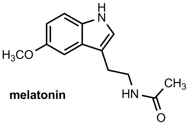 Công thức cấu tạo của Melatonin