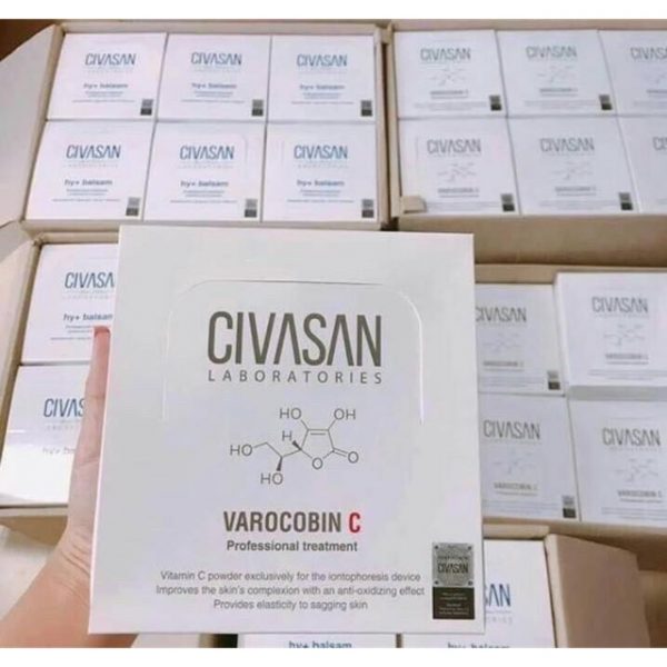 Bộ Dưỡng Trắng Da Cao Cấp Civasan Varocobin C Professional Treatment 3