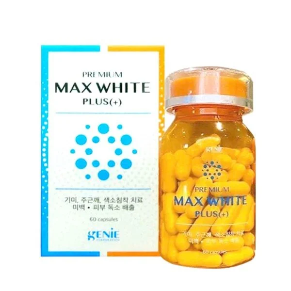 Vien Uong Trang Da Genie Premium Max White Plus