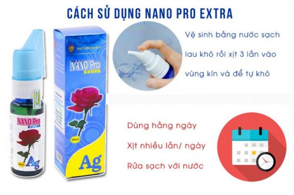 Dung dịch vệ sinh phụ nữ Nano Pro Extra 4