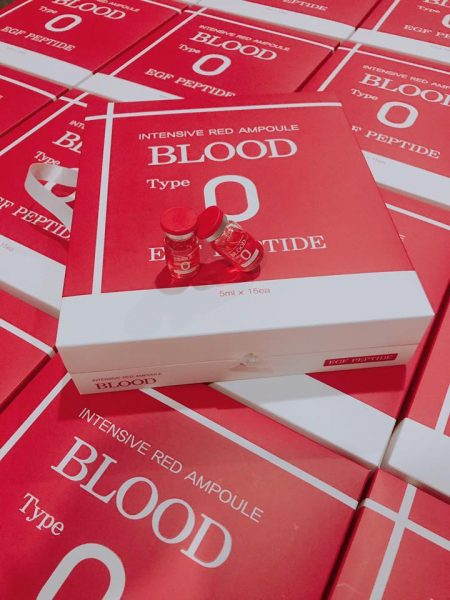 Huyết Thanh Tiểu Cầu Intensive Red Ampoule Blood Type O 4