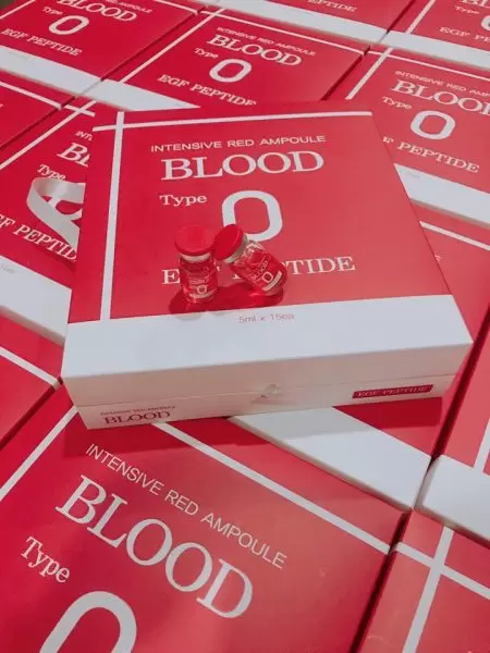 Huyết Thanh Tiểu Cầu Intensive Red Ampoule Blood Type O 4