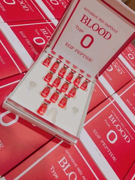 Huyết Thanh Tiểu Cầu Intensive Red Ampoule Blood Type O 5