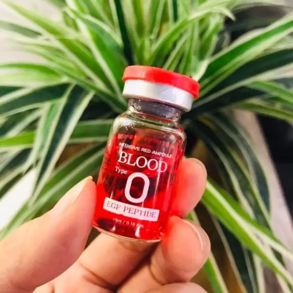 Huyết thanh tiểu cầu intensive red ampoule blood type O 1 3