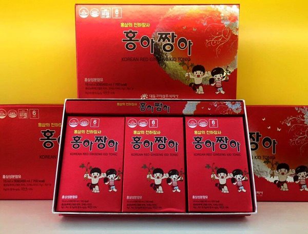Hồng sâm baby Daedong – Korean Red Ginseng Kid Tonic 1