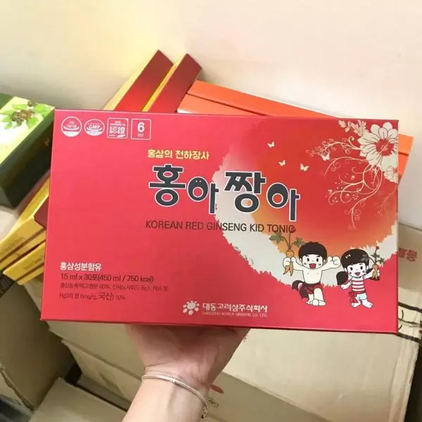 Hồng sâm baby Daedong – Korean Red Ginseng Kid Tonic 4