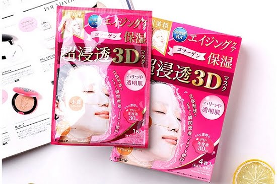 Mặt nạ Collagen Kanebo Kracie 3D Face Mask