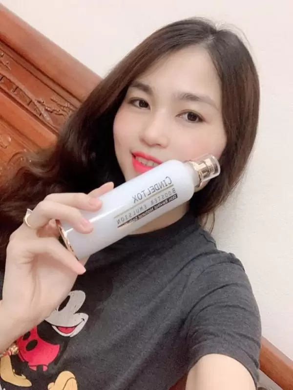 duong trang cindel tox booster emulsion2