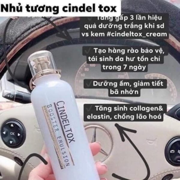 review nhu tuong cindel tox booster emulsion 1