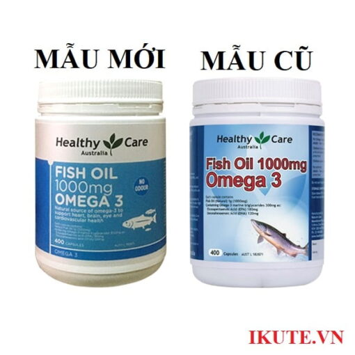 Dầu cá Healthy Care Fish Oil Omega 3 1000mg 1