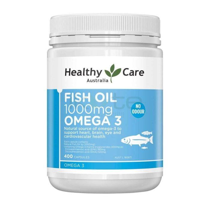 Healthy Care Fish Oil Omega 3 ikute.vn