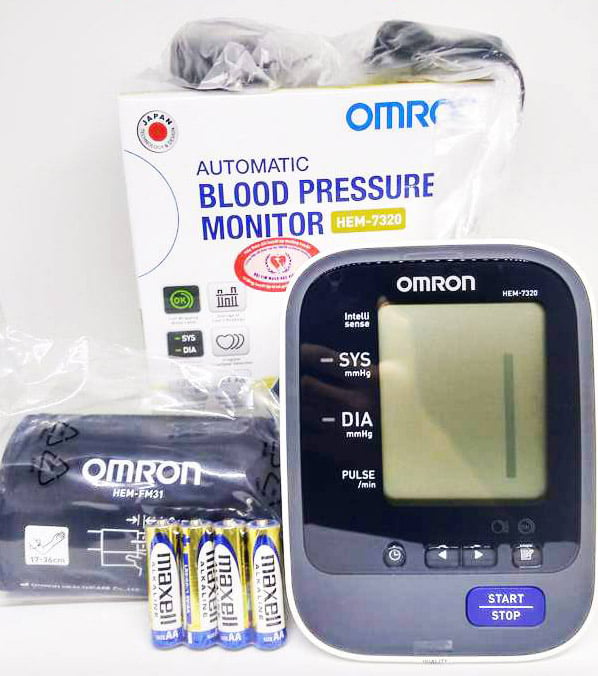 Máy đo huyết áp Omron Hem 7320 tích hợp công nghệ Intellisense cảm biến mới nhất