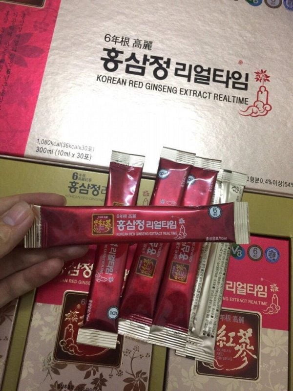 Hồng sâm Sanga được sản xuất tại Hàn Quốc
