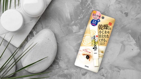 Kem dưỡng trị bọng mắt Sana Nameraka Wrinkle sản xuất tại Nhật Bản