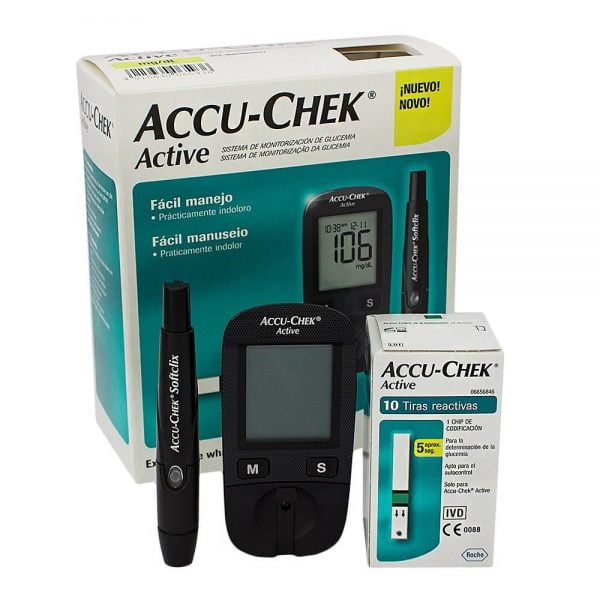 Máy đo đường huyết Accuchek cho kết quả chính xác sau 5 giây