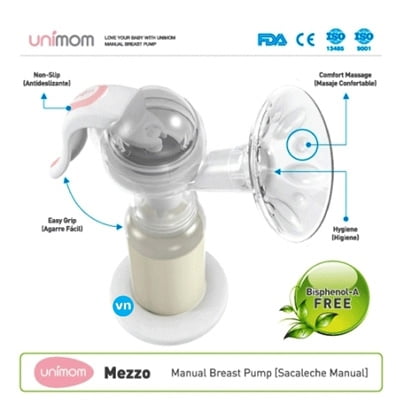 u điểm của máy hút sữa Unimom