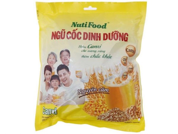 Canxi NutiFood là ngũ cốc dinh dưỡng được sản xuất từ Việt Nam