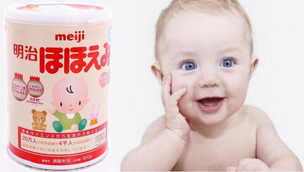 Meiji là sản phẩm sữa bột tốt cho sự phát triển về thể chất và trí thông minh của trẻ