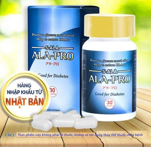 Ala – Pro là sản phẩm thuốc trị tiểu đường được nhập khẩu chính hãng từ Nhật Bản