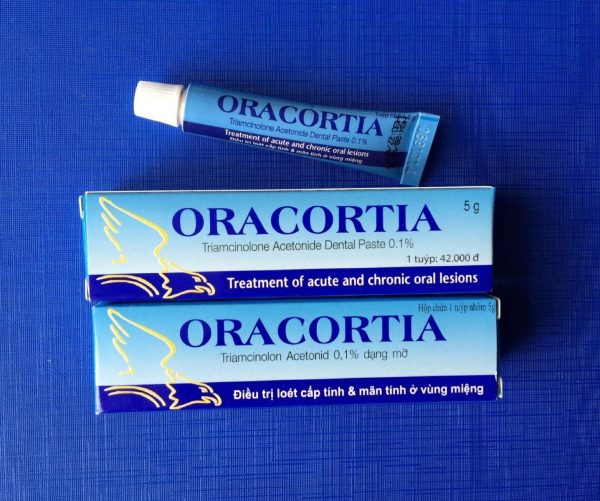 Giảm nhanh các triệu chứng viêm nhiệt miệng khi dùng Oracortia