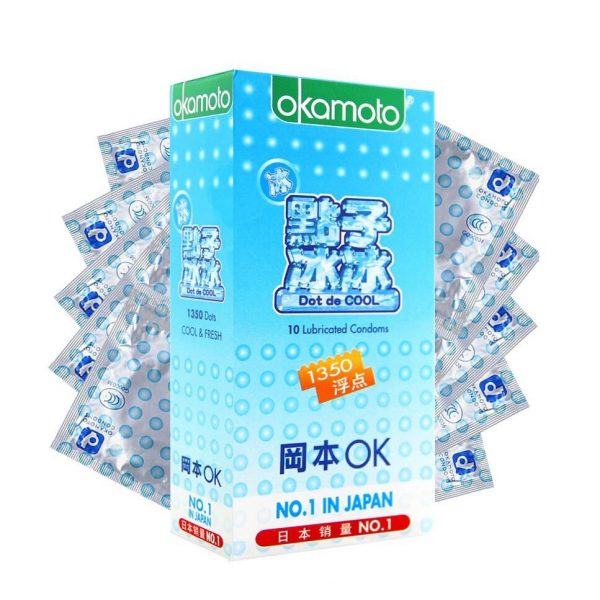Okamoto Dot De Cool mang lại cảm giác thăng hoa phấn khích cho bạn tình