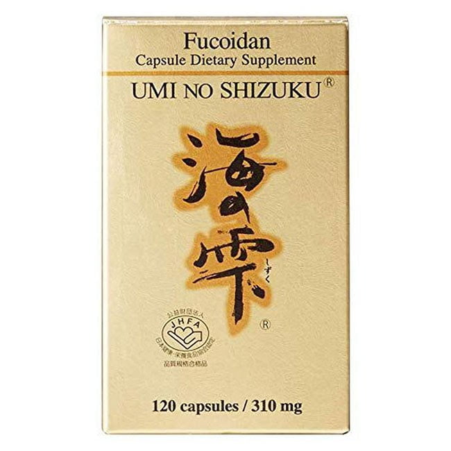 Sản phẩm Fucoidan Umi No Shizuku có sự kết hợp giữa tảo và nấm 1 1