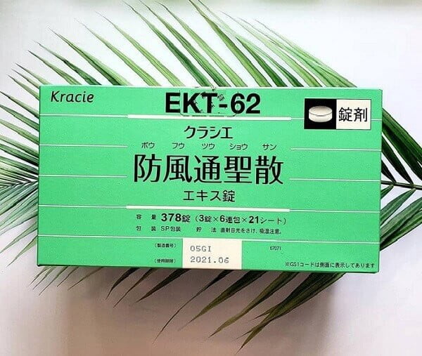 Viên uống giảm béo Ekt 62 được bào chế từ 18 loại thảo dược quý